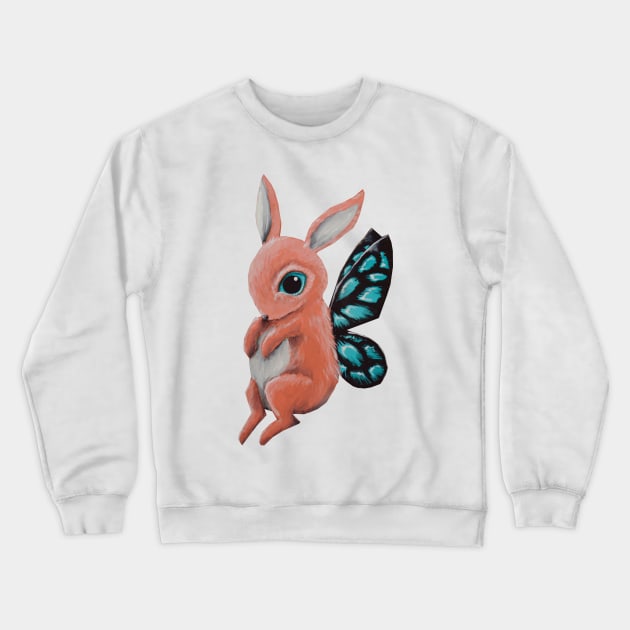 pinkbunny Crewneck Sweatshirt by Artelies202